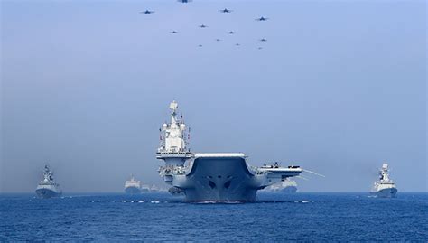 chinese warships near taiwan